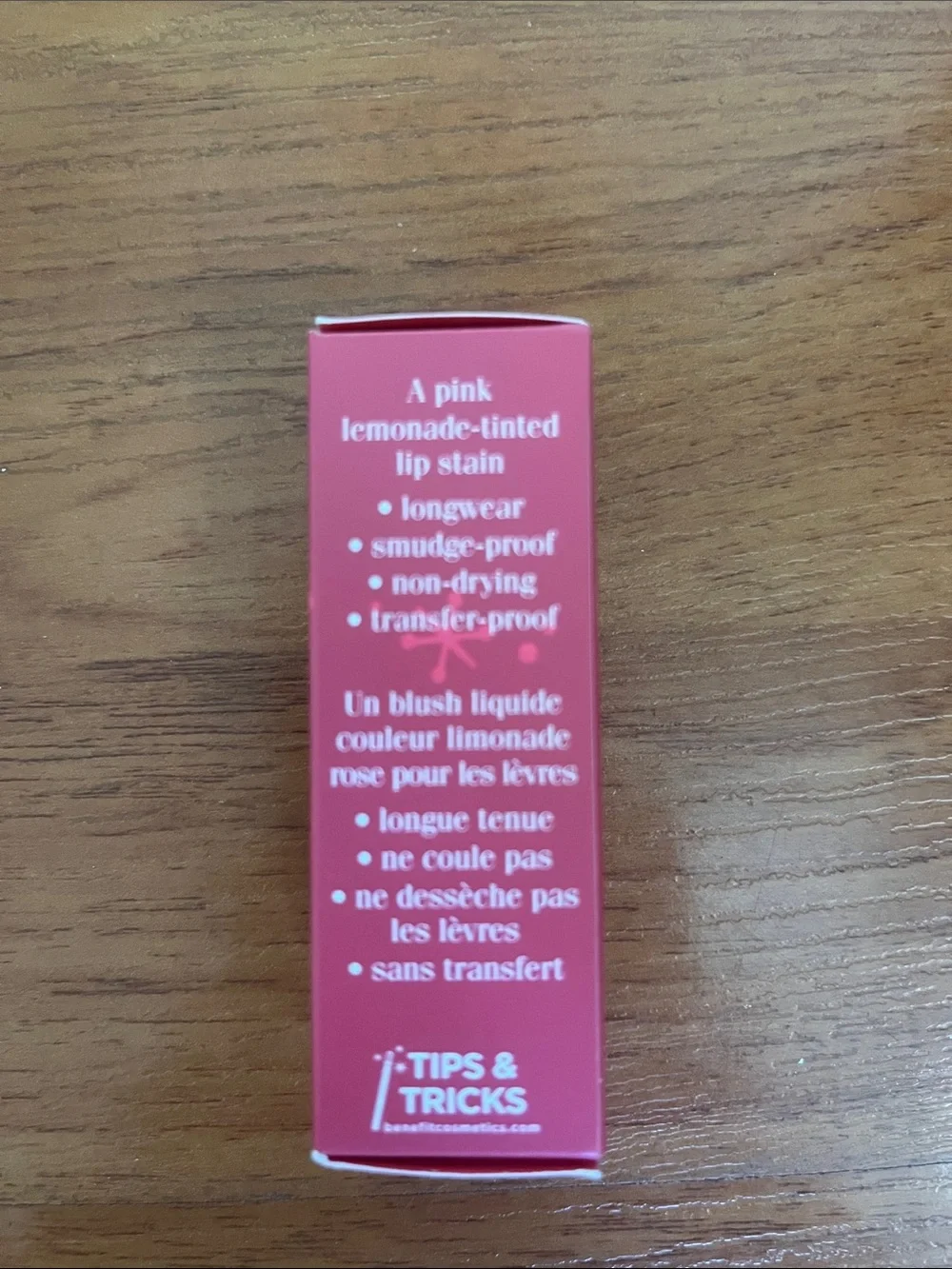 Benefit Play Tint Lip & Cheek Stain - Pink Lemonade